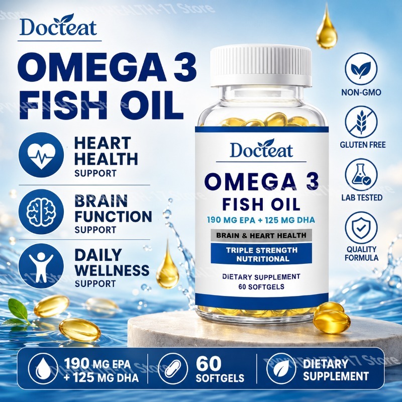 Omega 3 Fish Oil - 오메가3 피쉬 오일 소프트젤 트리플 스트렝스