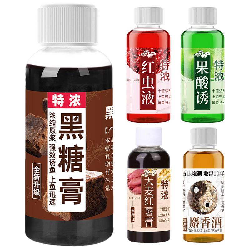 Krill Oil Supplement - 60ml 강한 물고기 유인제 집중 붉은