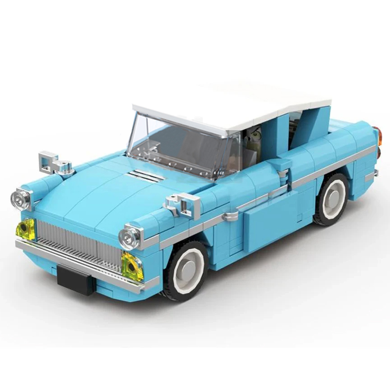 Victor Racket Jetspeed - MOC 테크니컬 매직 무비 위즐리의 플라잉