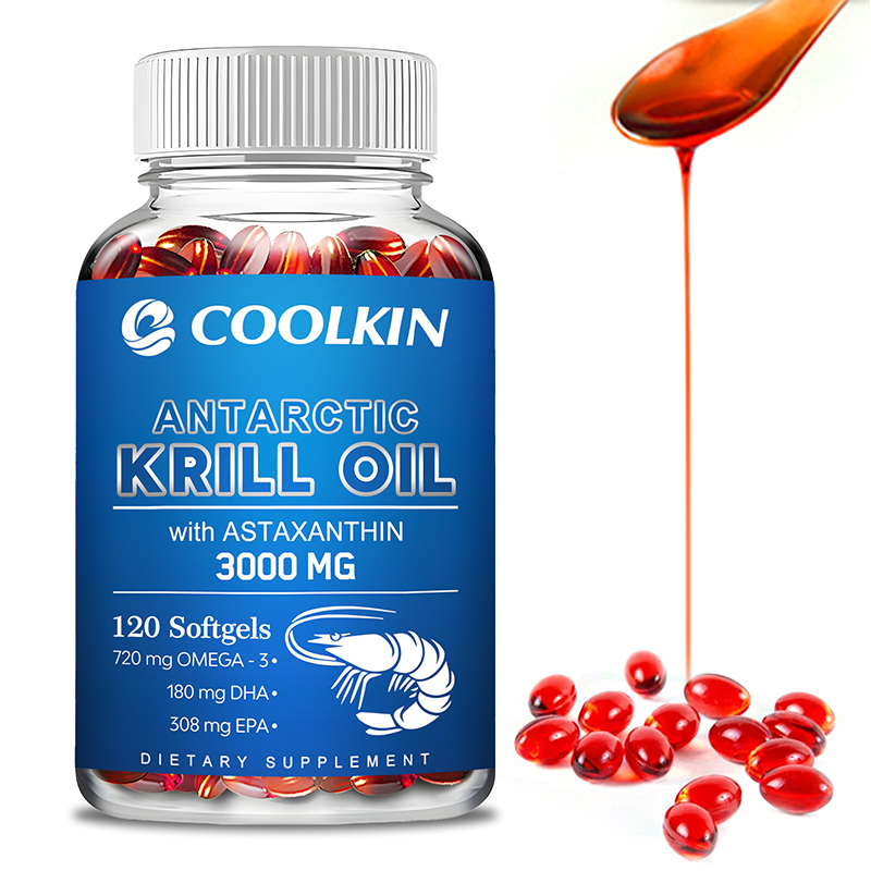 남극 크릴 오일, 오메가-3 EPA, DHA, 천연 아 - Omega 3 Fish Oil 리뷰 및 가격