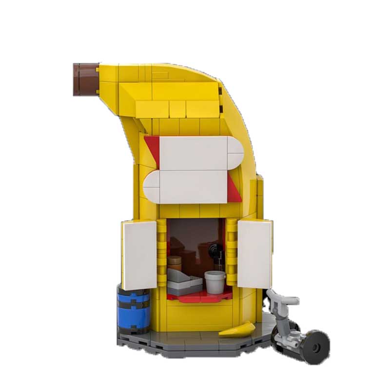 도시 자동차 모델 Moc 빌딩 블록 바나나 스탠드 모델 - Victor Racket Jetspeed 리뷰 및 가격