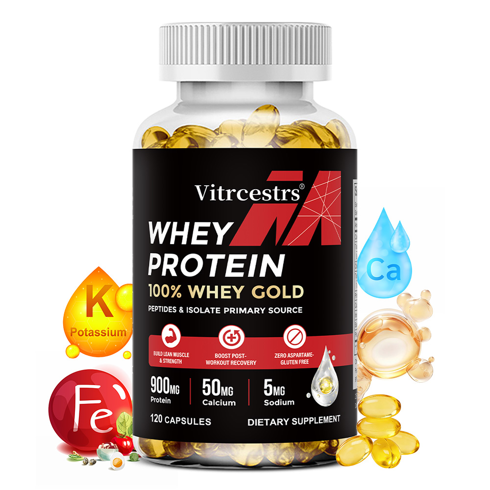 유청 단백질 농축 캡슐 - 900mg 단백질, 운동 후 - Nutrition For Fitness And Sports 리뷰 및 가격