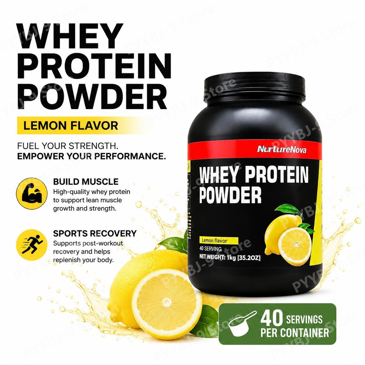 너처노바 웨이 프로틴 파우더 레몬맛 근육 강화, 스포츠 - Nutrition For Fitness And Sports 리뷰 및 가격