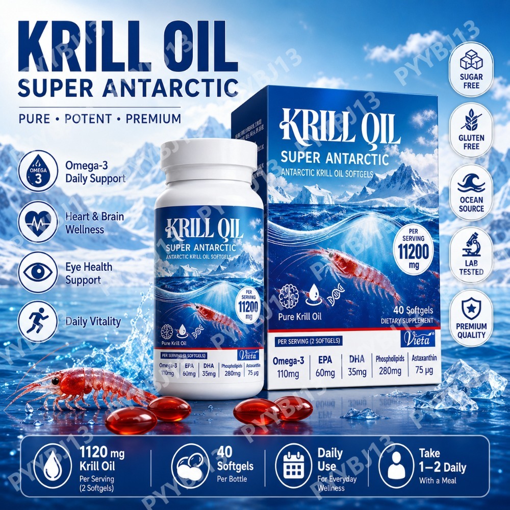 남극 크릴 오일 보충제 (1회 제공량당) 오메가-3 오 - Krill Oil Supplement 리뷰 및 가격