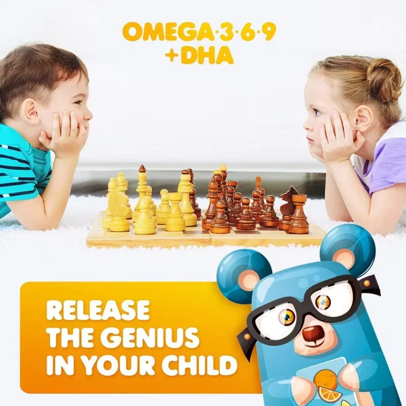 오메가 3 채식주의자용 구미, 어린이 및 유아용 (60 - Omega 3 Fish Oil 리뷰 및 가격